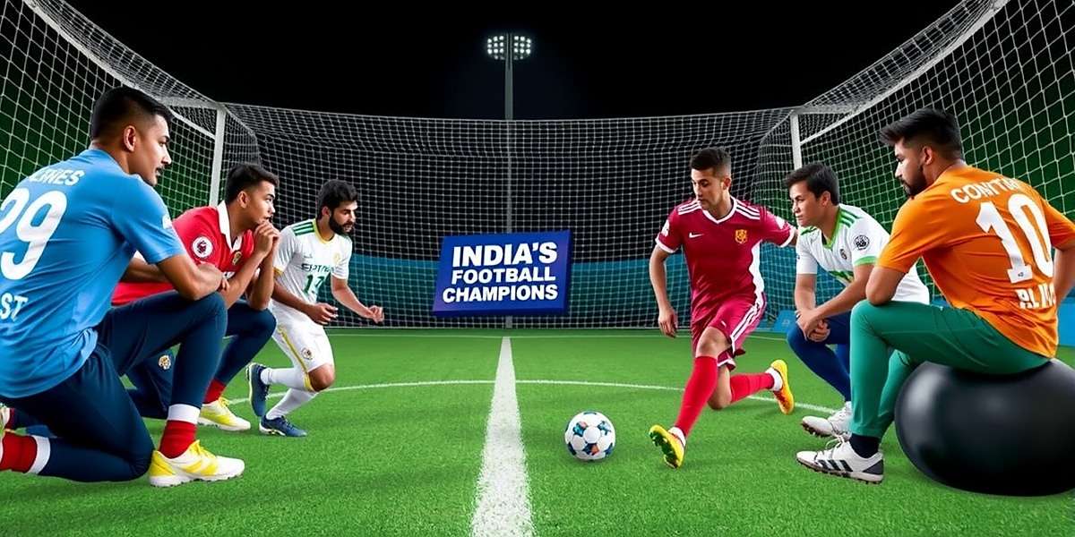 India's Football Champions community meetup in Mumbai with players competing in a tournament